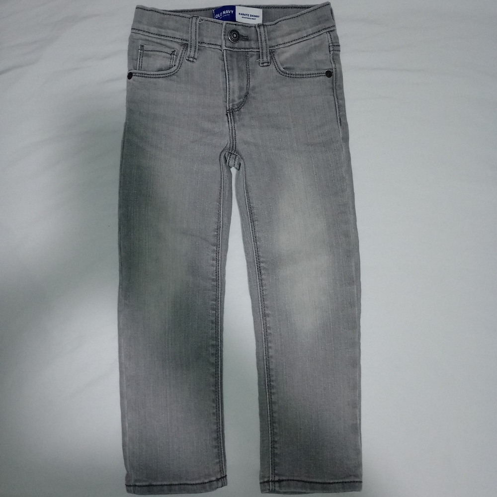 Old Navy Boys Gray Denim Jeans 4T